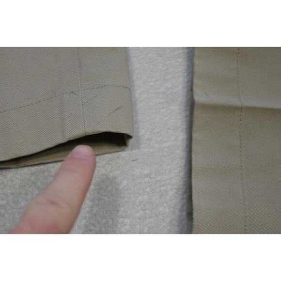 Brooks Brothers Clark Advantage Chino Khaki Pants Beige Mens 36 x 34 - Picture 4 of 10